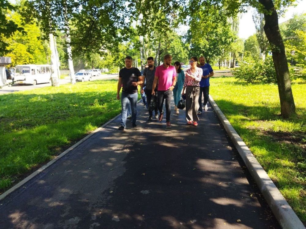 Василий Ткачук: Завершена реконструкция бульвара Шахтостроителей