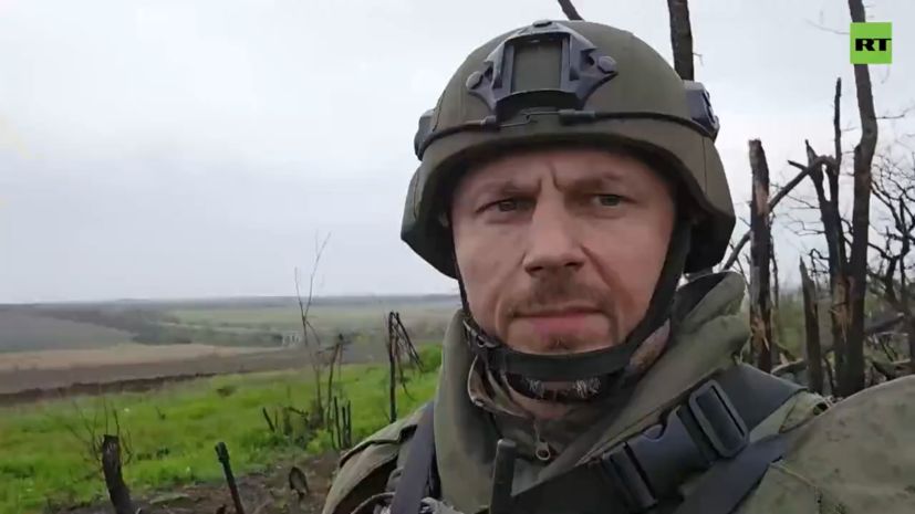 Военкор RT опубликовал видео перепаханных артиллерией ВСУ позиций ВС России