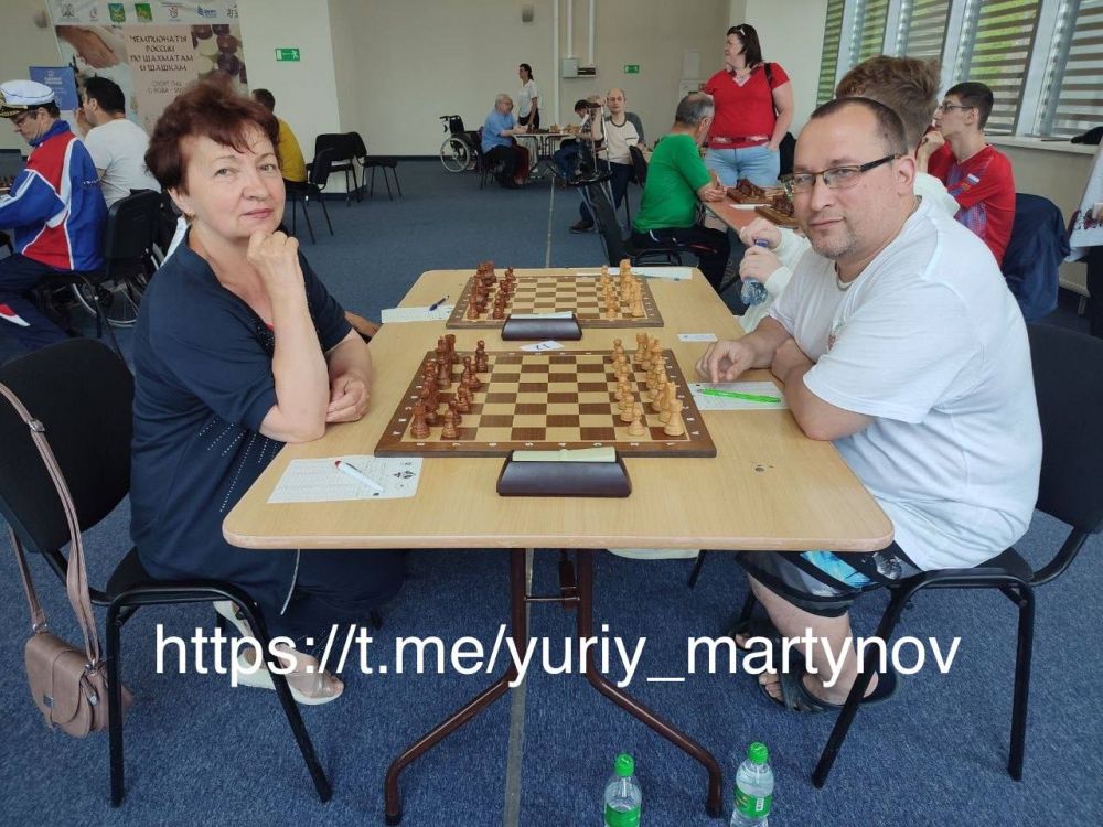 Команда ДНР заняли третье место в чемпионате России по шахматам среди лиц с поражением опорно-двигательного аппарата
