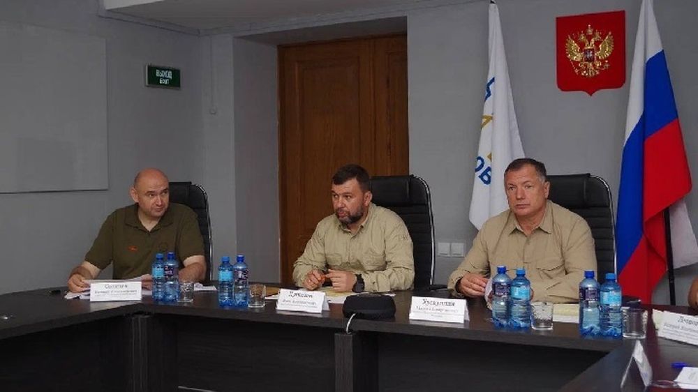 Пушилин заявил, что ДНР поставлена задача выйти на плановую трехлетнюю работу по программе развития региона