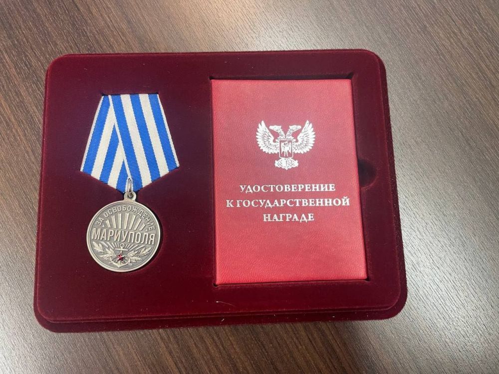 Пушилин наградил Владлена Татарского медалью «За освобождение Мариуполя» посмертно