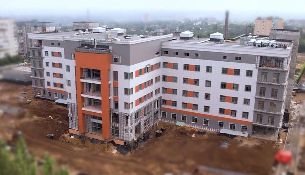 Марат Хуснуллин о ходе восстановления перинатального центра в Донецке