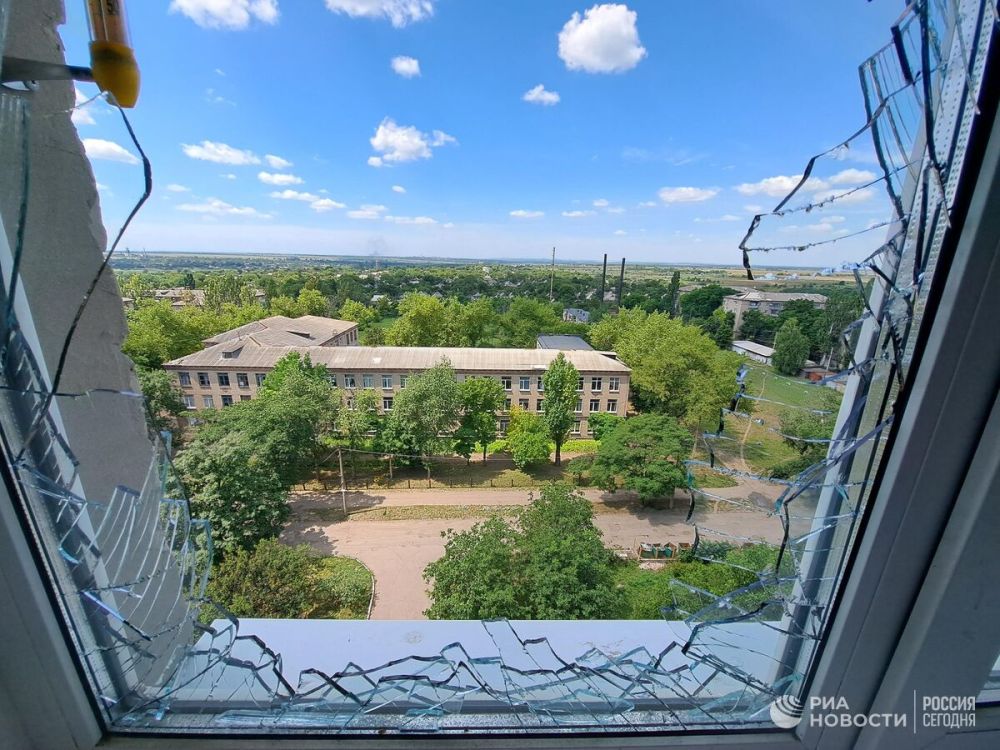 Украинские войска обстреляли Донецк натовскими снарядами