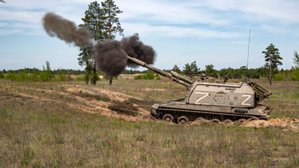 Расчет «Мсты-С» сержанта Доржиева уничтожил более 20 боевиков на Южно-Донецком направлении