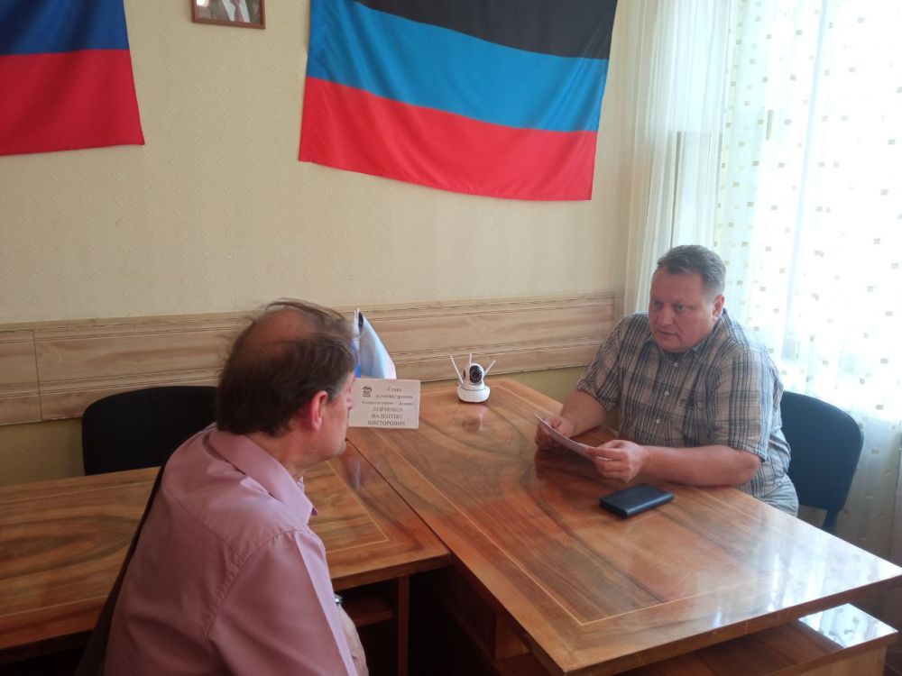 В общественной приемной партии "Единая Россия" прошел прием граждан