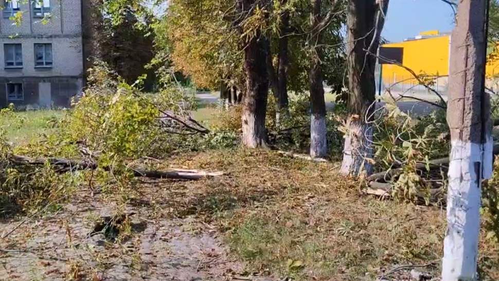 Школа в Горловке получила повреждение после обстрела со стороны ВСУ