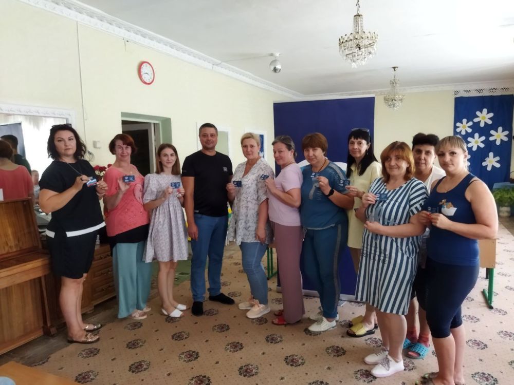 Василий Ткачук: Провел встречу с трудовым коллективом "Ясли-сад 260"