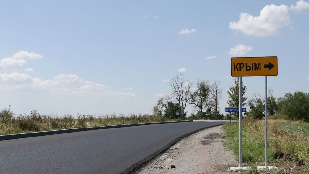 В ДНР капитально отремонтировали 60 километров трассы, ведущей в Крым