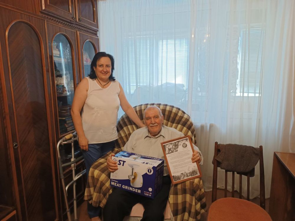 Василий Ткачук: С днем рождения, дорогой ветеран!