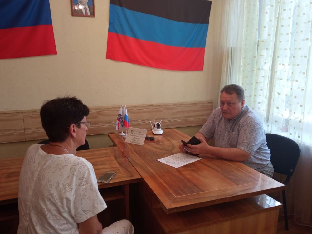 В общественной приемной партии "Единая Россия" прошел прием граждан