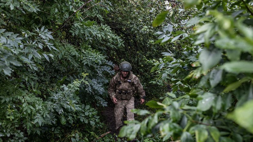 Марочко: штурмовая группа ВСУ подорвалась на минах под Красным Лиманом