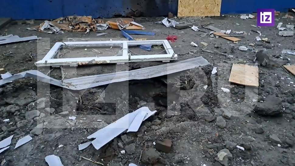 «Известия» показали последствия обстрела ВСУ Куйбышевского района Донецка