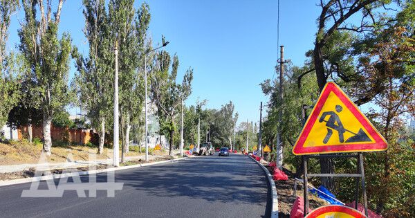 В Зугрэсе при поддержке нижегородцев обновили почти 70% городских дорог