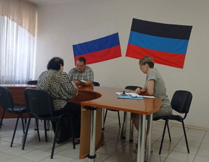 Сегодня, 28 августа, в администрации Киевского района г. Донецка прошел личный прием главы администрации Киевского района г. Донецка - Валентина Левченко