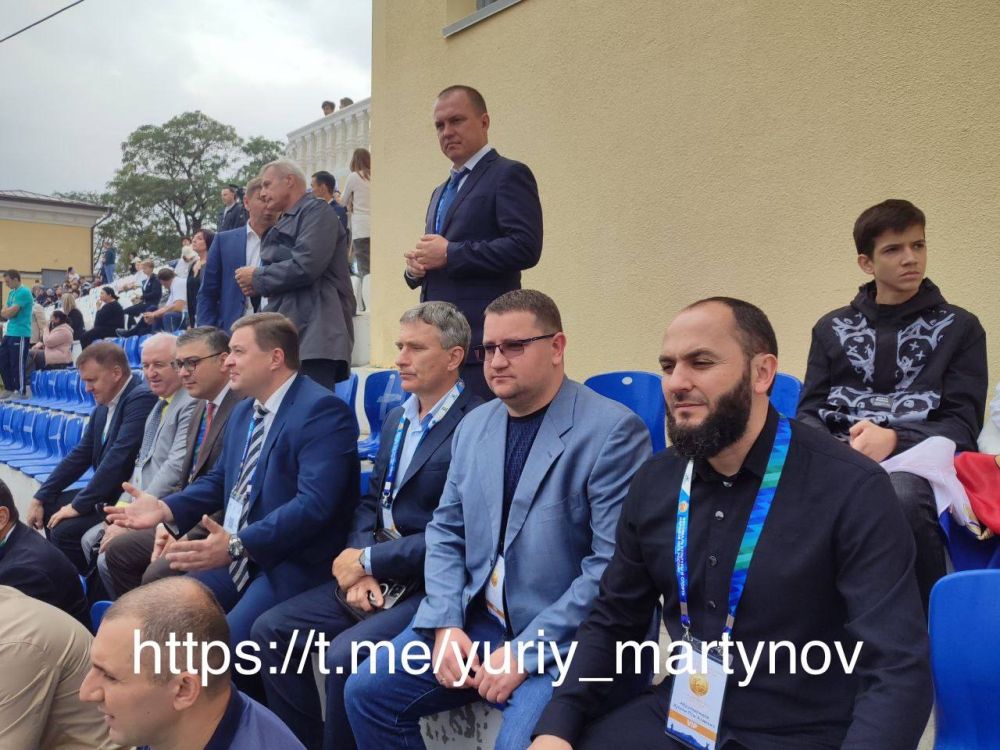 Юрий Мартынов: Сегодня побывал на открытии Фестиваля культуры и спорта народов юга России