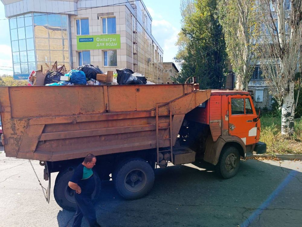 Василий Ткачук: Сегодня администрацией Калининского района г.Донецка совместно с предприятием - перевозчиком...