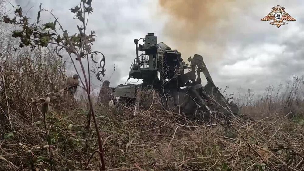 Борис Рожин: САУ "Малка" поддерживают пехоту на Авдеевском направлении