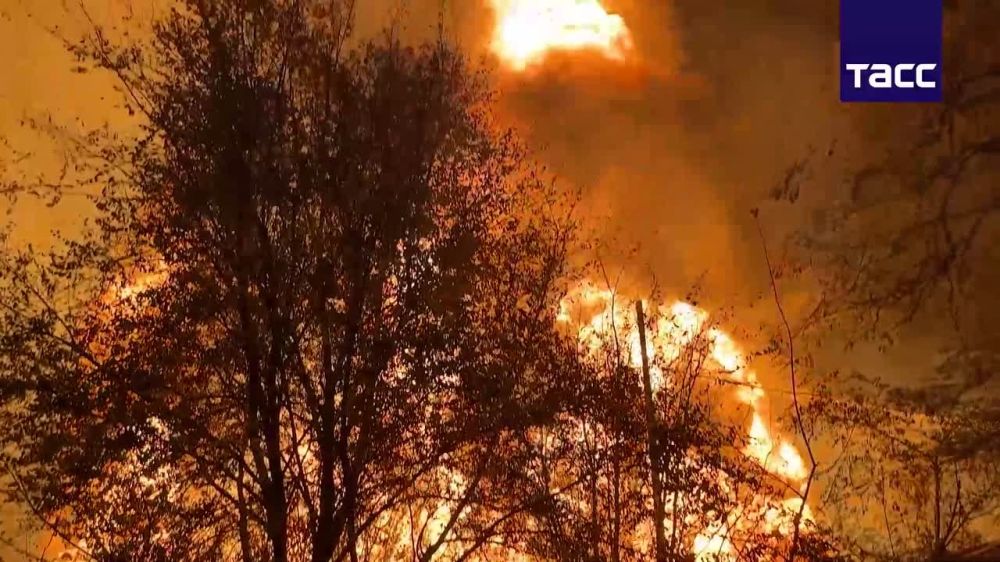 Последствия обстрела Буденновского района Донецка