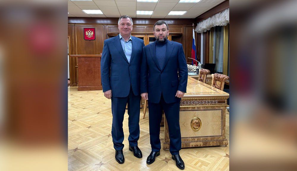 Марат Хуснуллин встретился с Денисом Пушилиным