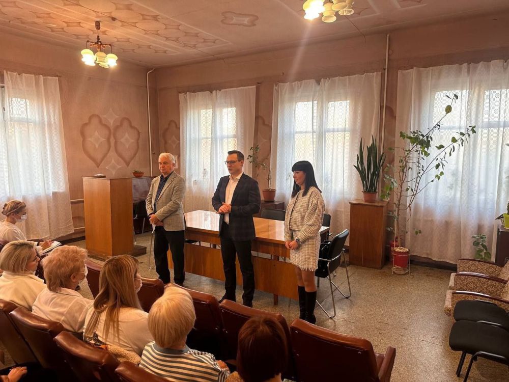 Дмитрий Гарцев: Представил нового главного врача Донецкой центральной городской клинической больницы №6