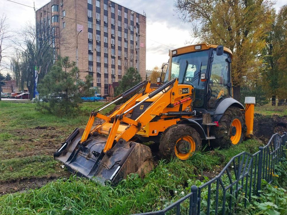 Василий Ткачук: Сегодня силами водопроводно-канализационной службы № 6 Филиала "ДПУВКХ" ГУП ДНР...