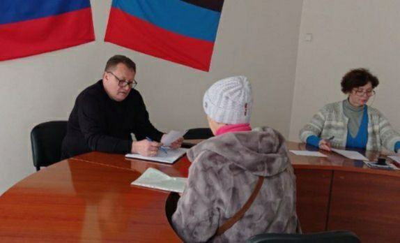 Сегодня, 13 ноября, в администрации Киевского района г. Донецка прошел личный прием главы администрации Киевского района г. Донецка - Валентина Левченко