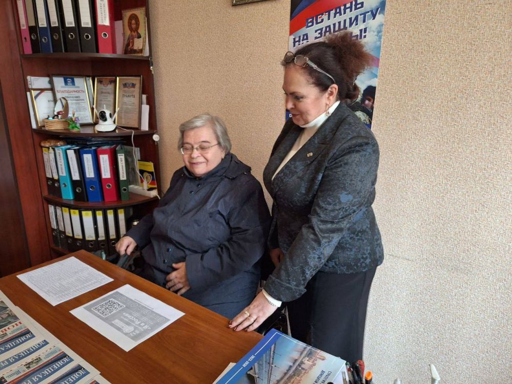 Василий Ткачук: Сегодня, 16 ноября, в общественной приемной ВПП "Единая Россия" Калининского района города Донецка