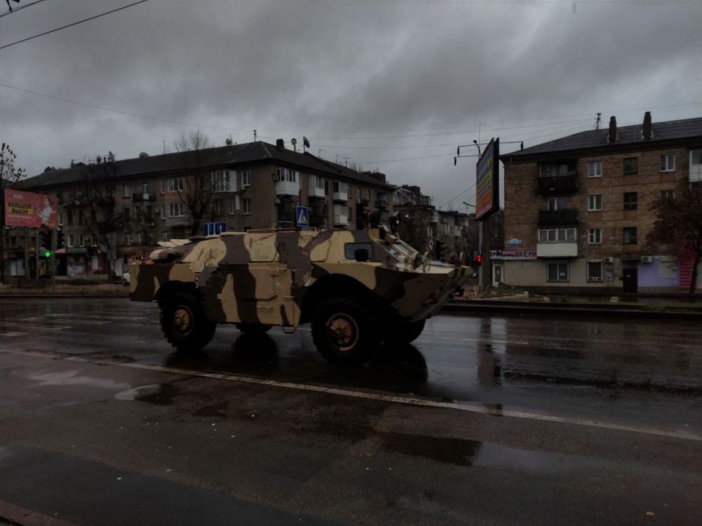 Денис Григорюк: Дождливо сегодня в Донецке