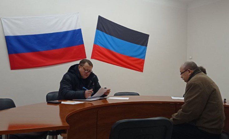 Сегодня, 27 ноября, в администрации Киевского района г. Донецка прошел личный прием главы администрации Киевского района г. Донецка Валентина Левченко