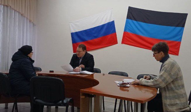 Сегодня, 04 декабря, в администрации Киевского района г. Донецка прошел личный прием главы администрации Киевского района г. Донецка Валентина Левченко