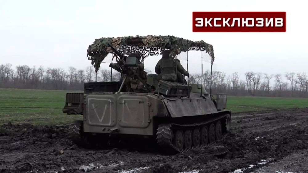 Зенитчики установили на «Мотолыгу» крупнокалиберный пулемет для борьбы с БПЛА