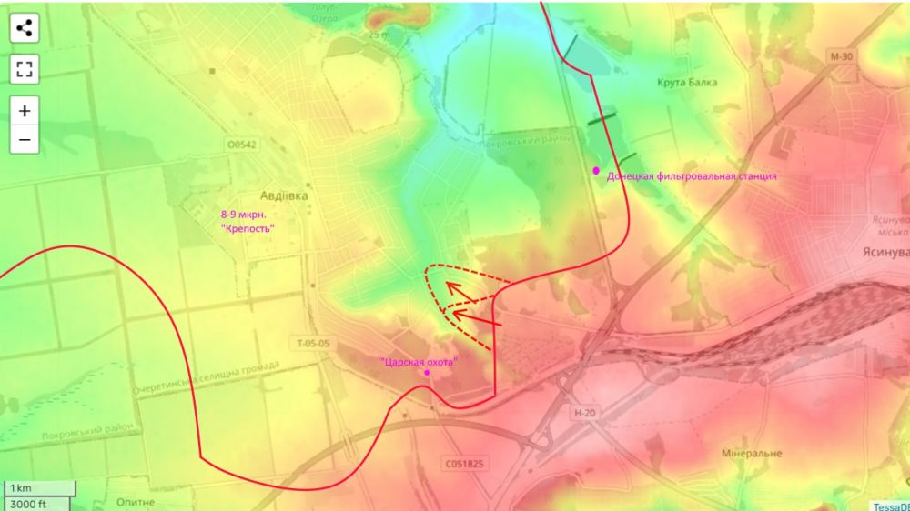 Юрий Подоляка: Ситуация в районе Авдеевки (в продолжение видеообзора)