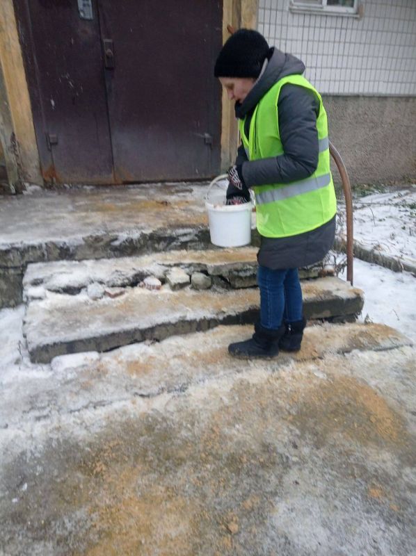 Василий Ткачук: Сегодня, 16 декабря, силами Муниципального унитарного предприятия администрации города Донецка...