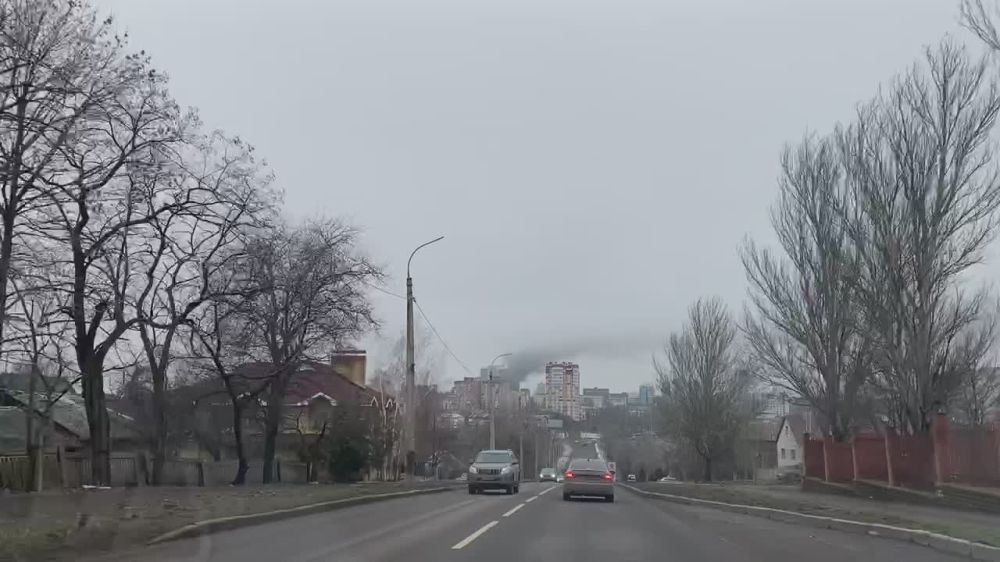 Дмитрий Стешин: Донецк, центр перекрыт. Куда прилетело знаю, но пока не скажу