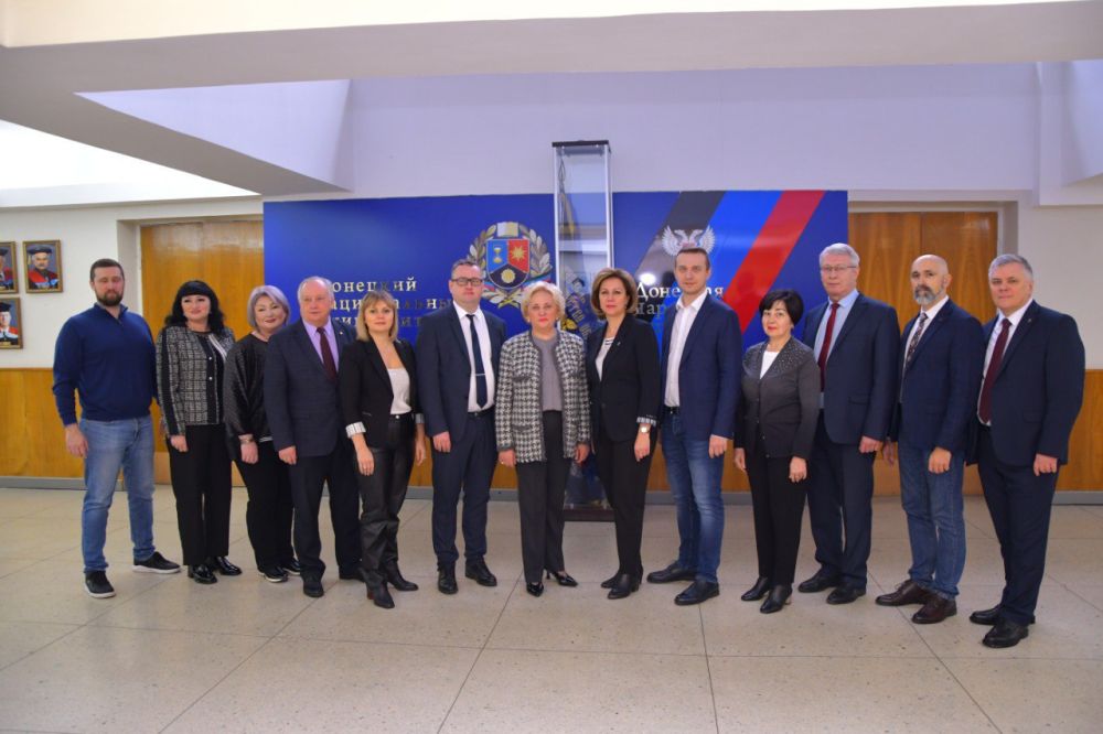 Зампреды Правительства Республики приняли участие в заседании Совета ректоров вузов ДНР, которое состоялось в Донецком государственном университете