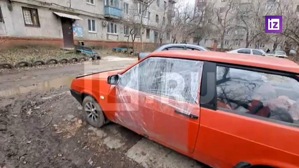 Школа-интернат повреждена в Горловке в результате обстрела ВСУ