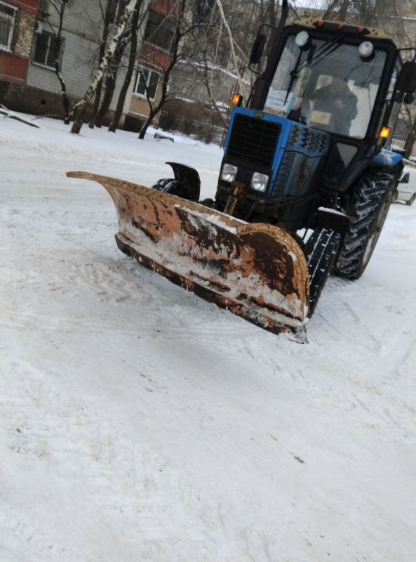 Василий Ткачук: Все коммунальные службы района задействованы в уборке снега