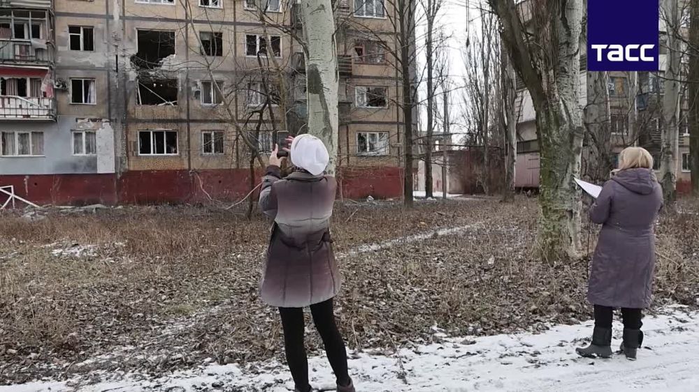 Мирный житель Горловки в Донецкой Народной Республике ранен при обстреле со стороны украинских войск