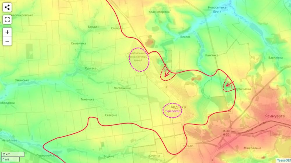 Юрий Подоляка: Авдеевка 04.02.24 на 16.00 - ситуация для ВСУ близка к катастрофической