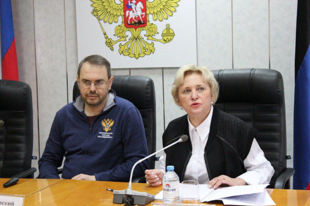 Замминистра науки и высшего образования России Константин Могилевский встретился с коллективом Донецкого государственного университета