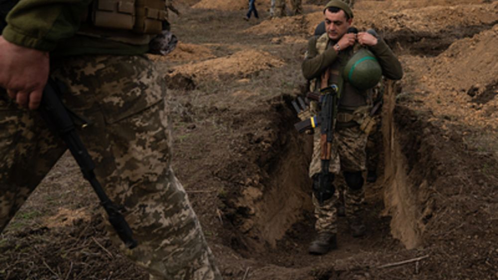 Опорный пункт ВСУ близ Андреевки разгромлен. Украинские военные бежали, бросив оружие