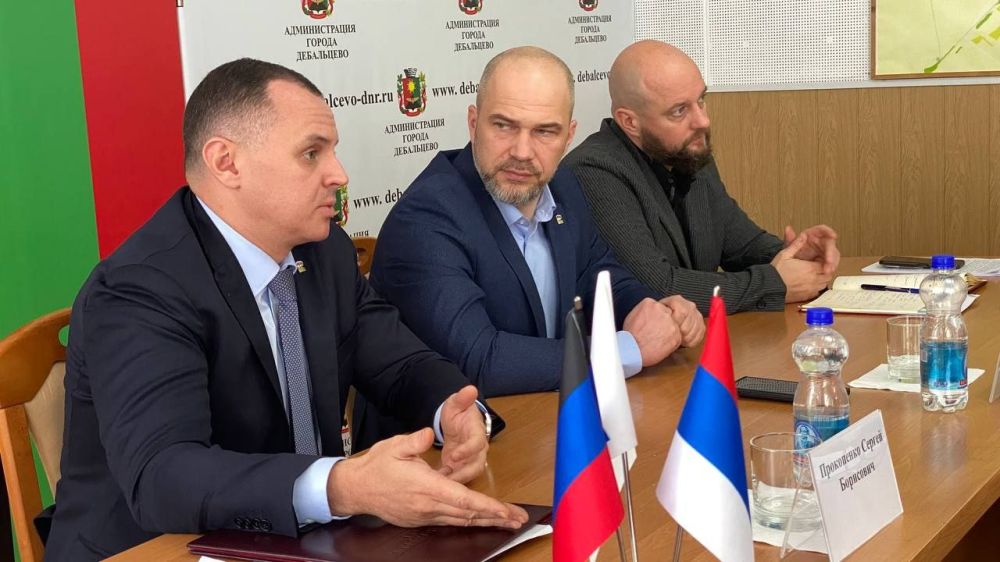 Сергей Прокопенко провел рабочую встречу в городе Дебальцево