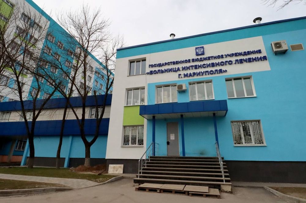 Марат Хуснуллин: Также в Мариуполе проверил ход работ в самой крупной городской больнице интенсивного лечения