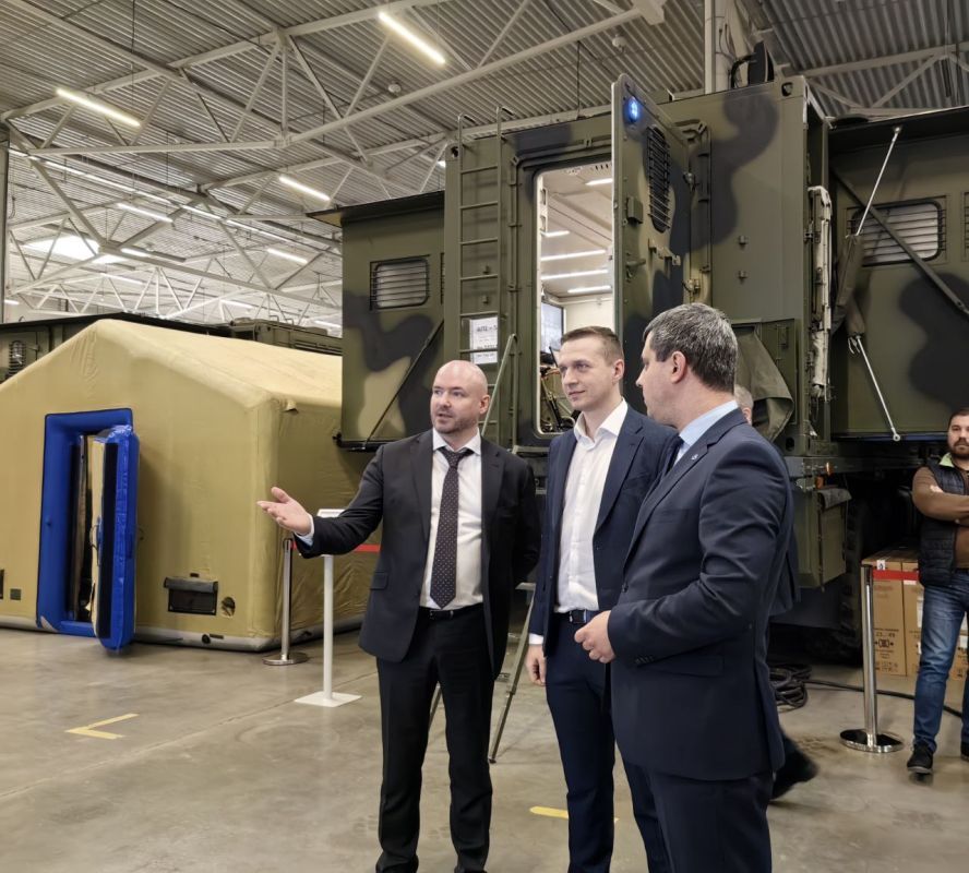 Совместно с заместителем Председателя Правительства Донецкой Народной Республики Ежиковым Владимиром Владимировичем встретились с представителями АО "НПО РусБИТех"