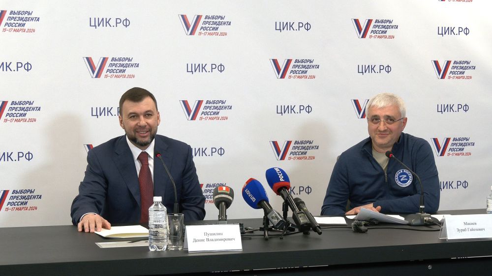 «Донбасс доказал своей явкой, что это по-настоящему сердце России»: Денис Пушилин – об итогах выборов Президента РФ в регионе
