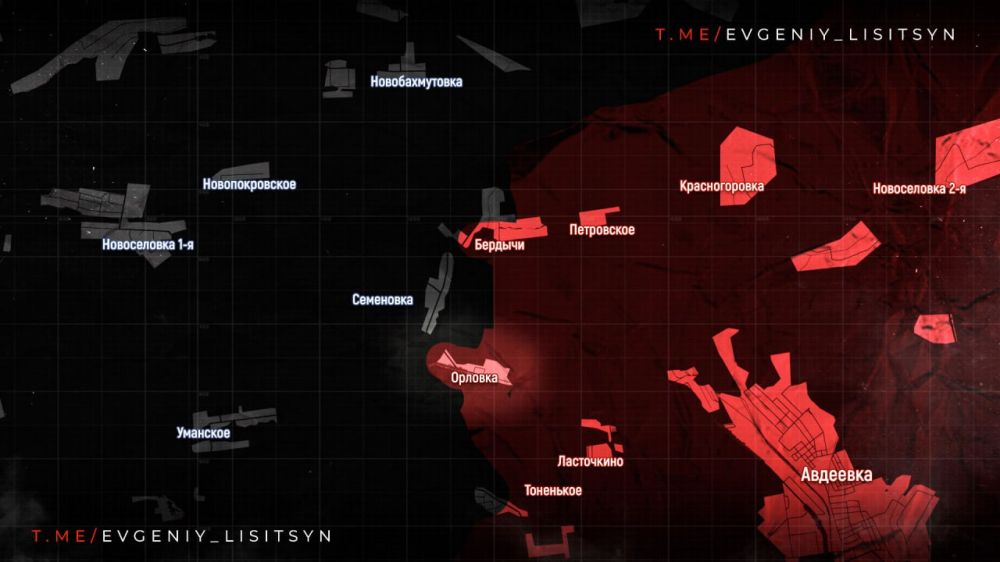 Евгений Лисицын: ВС РФ вернули полный контроль над населенным пунктом Орловка на Донецком направлении