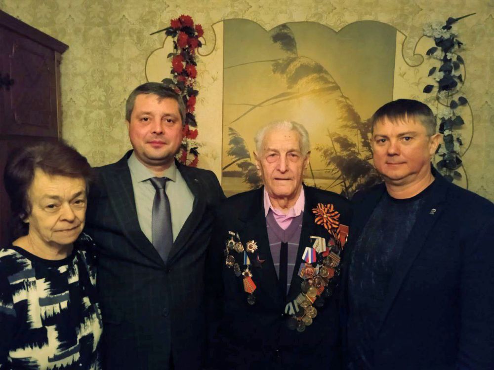 Василий Ткачук: Сегодня свой 100-летний юбилей празднует участник боевых действий Великой Отечественной войны Василий Макарович Брешков