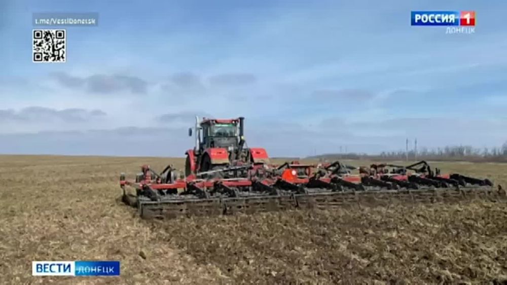 Артем Крамаренко: Утро понедельника начинаем с новостного сюжета ГТРК «Донецк», который посвящен весенней посевной кампании