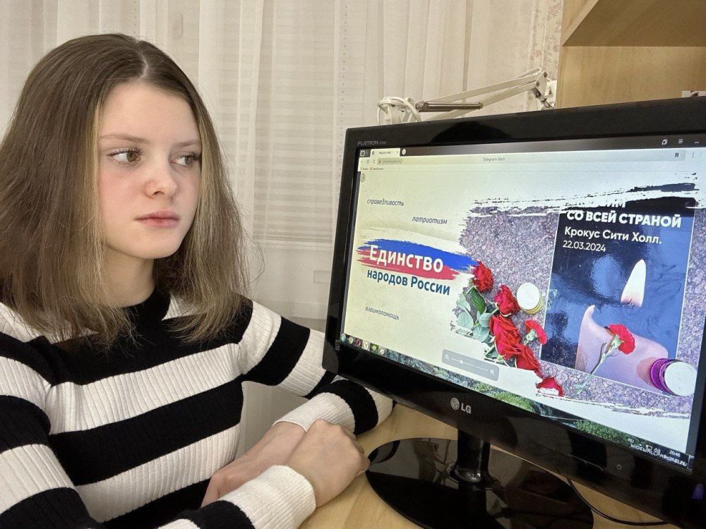 Василий Ткачук: Сегодня, 25 марта, в образовательных учреждениях Калининского района, в связи с трагическими событиями в «Крокус Сити Холле», темой внеурочных занятий «Разговоры о важном» стала: