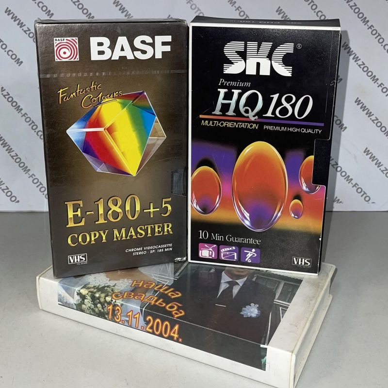 ��������� ����������� VHS, VHS-C, video 8, Hi 8, digital 8, MiniDV - ����� ����������� � �������� ������ �������� ����� ����� �������
